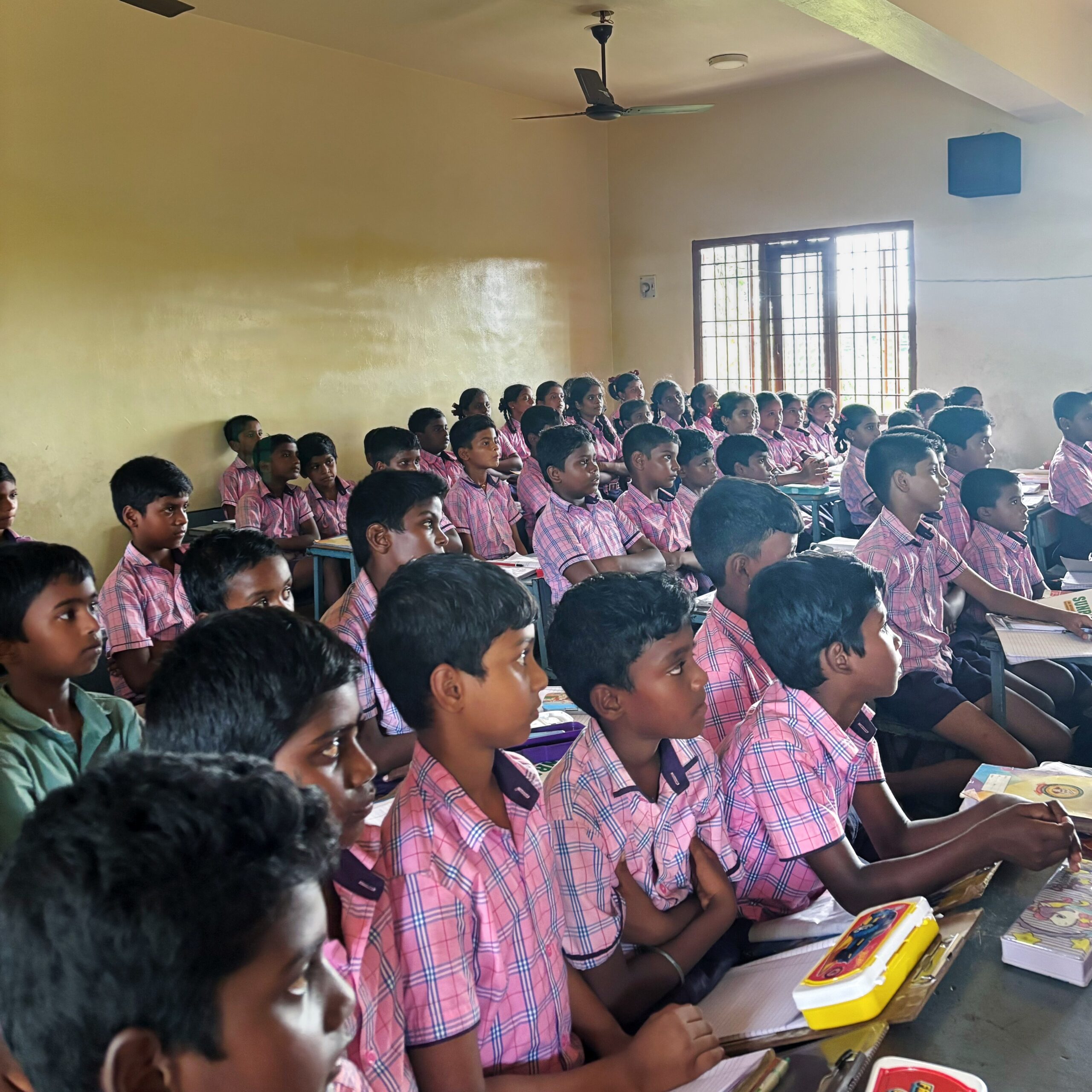 Our students staying focused on studies